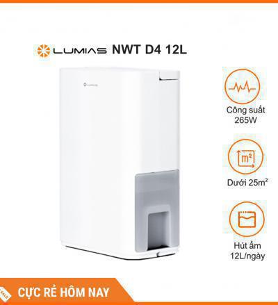 Máy Hút Ẩm Lumias NWT D4 12L Giá Rẻ Chinh Hãng